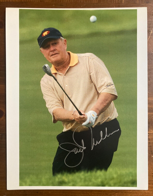 Jack Nicklaus Signed Autograph Signature 8x10 Color Glossy Photograph W/ COA