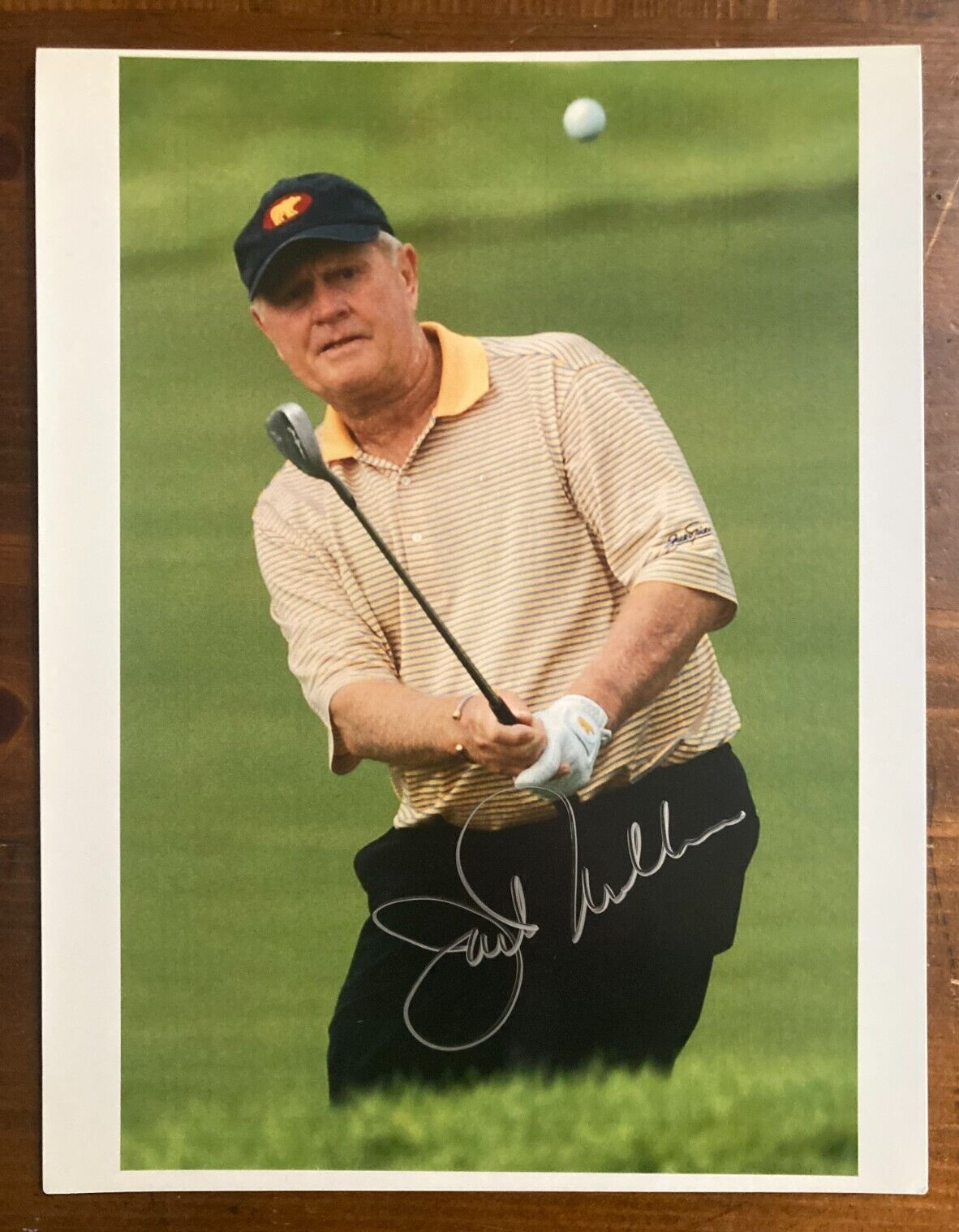 Jack Nicklaus Signed Autograph Signature 8x10 Color Glossy Photograph W/ COA