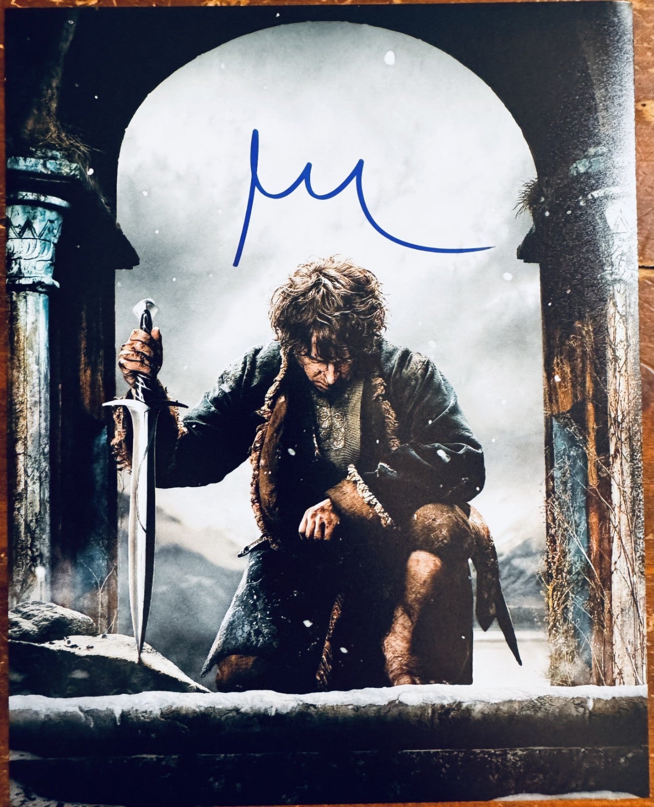 Martin Freeman Hobbit Signed Autographed Signature 8x10 Matte Photograph COA