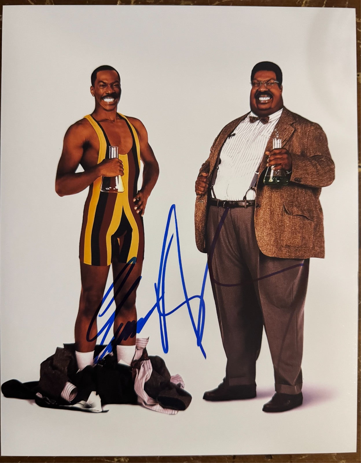 Eddie Murphy The Nutty Professor Signed Autograph 8x10 Matte Photograph COA