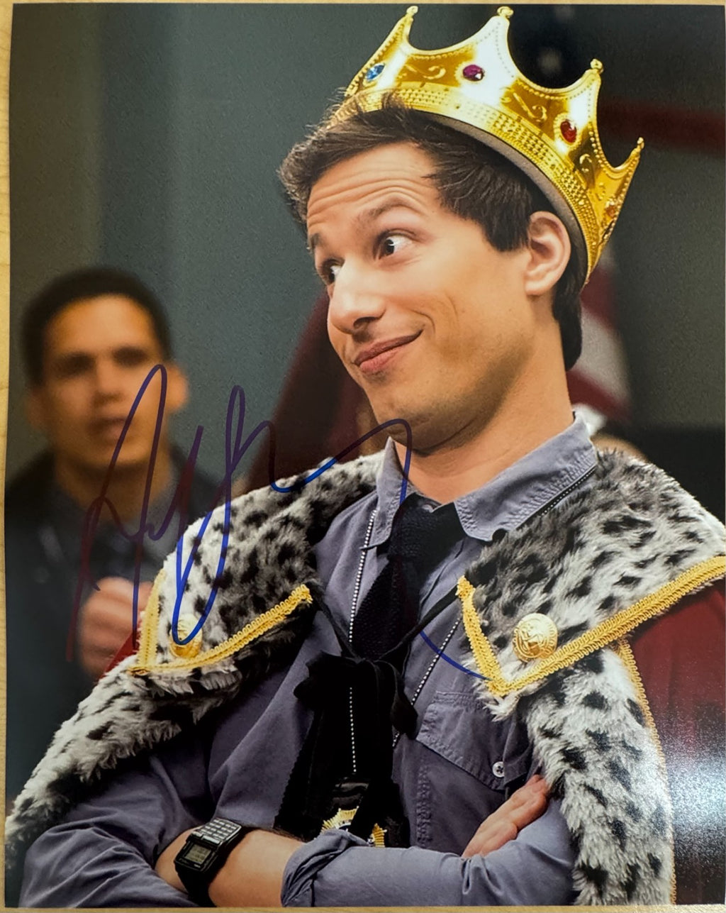 Andy Samberg Brooklyn Nine Nine Signed Autograph Signature 8x10 Matte Photo COA