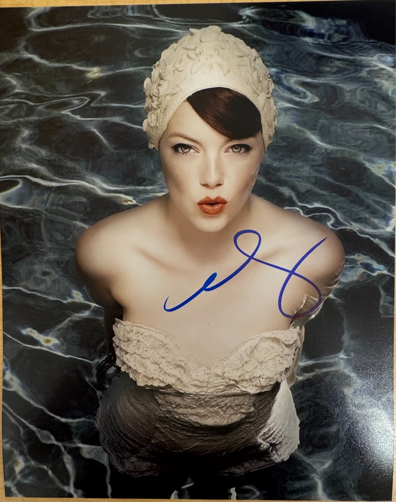 Emma Stone Signed Autographed Signature 8x10 Matte Photograph COA