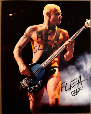 Flea Red Hot Chili Peppers Signed Autograph Signature 8x10 Matte Photograph COA