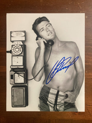 Clint Eastwood Signed Autograph Signature 8x10 B&W Glossy Photograph