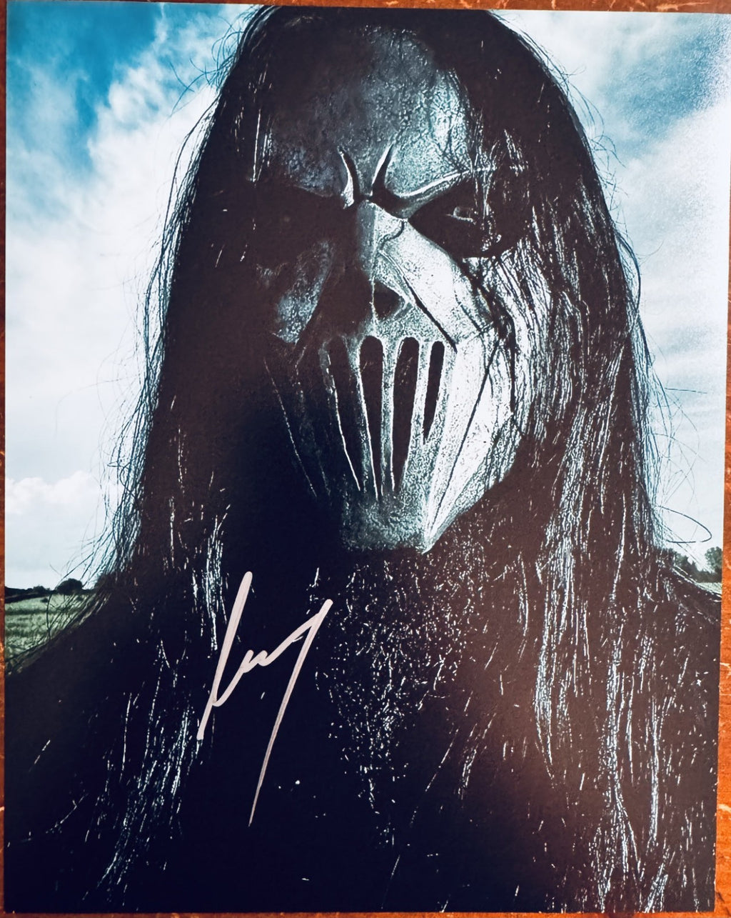 Mick Thomson Slipknot Signed Autographed Signature 8x10 Matte Photograph COA