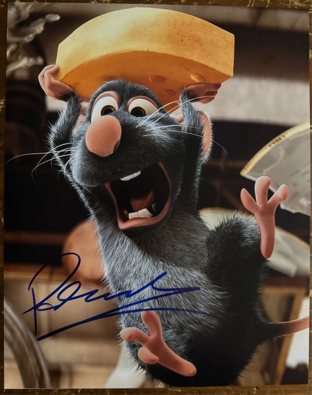 Patton Oswalt Ratatouille Signed Autographed Signature 8x10 Matte Photograph COA