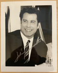 John Travolta Signed Autograph 8x10 B&W Glossy Photograph