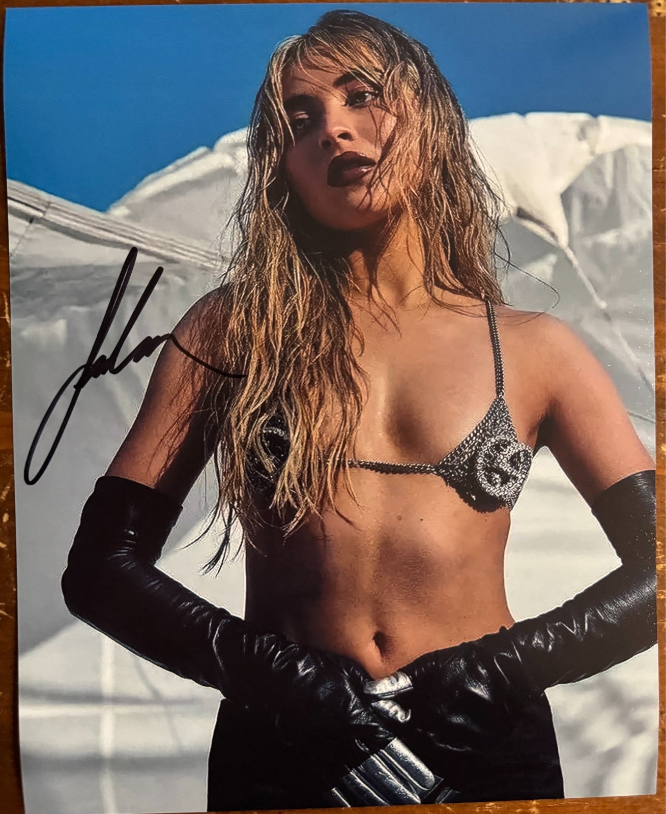 Sabrina Carpenter Signed Autograph Signature 8x10 Matte Photograph COA