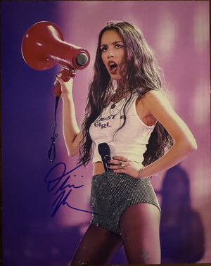 Olivia Rodrigo Signed Autographed Signature 8×10 Matte Photograph
