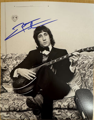 Pete Townshend The Who Signed Autographed Signature 8x10 Matte Photograph COA