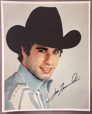 John Travolta Signed Autograph Signature 8x10 Urban Cowboy Photograph RARE