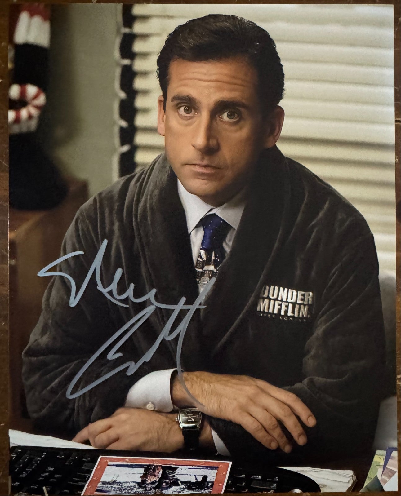 Steve Carrell The Office Signed Autograph Signature 8x10 Matte Photograph COA
