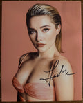 Florence Pugh Signed Autographed Signature 8x10 Matte Photo COA