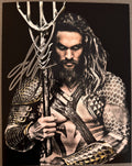 Jason Momoa Aquaman Signed Autograph Signature 8x10 Matte Photograph COA