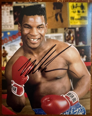 Iron Mike Tyson Signed Autographed Signature 8x10 Matte Photograph COA