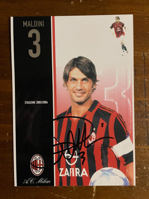 Associazione Calcio AC Milan Signed Autograph Signature 5x7 Glossy Photo Soccer