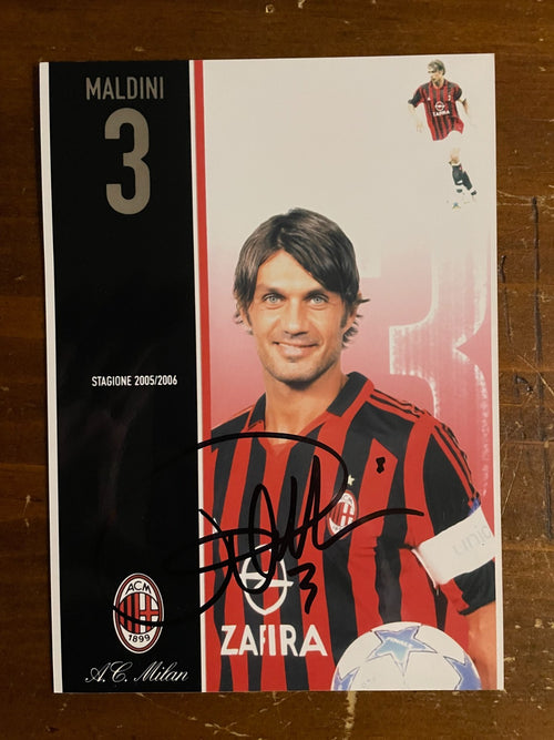 Associazione Calcio AC Milan Signed Autograph Signature 5x7 Glossy Photo Soccer