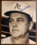 Dick Williams Signed Autograph Signature 8x10 B&W Glossy Photograph