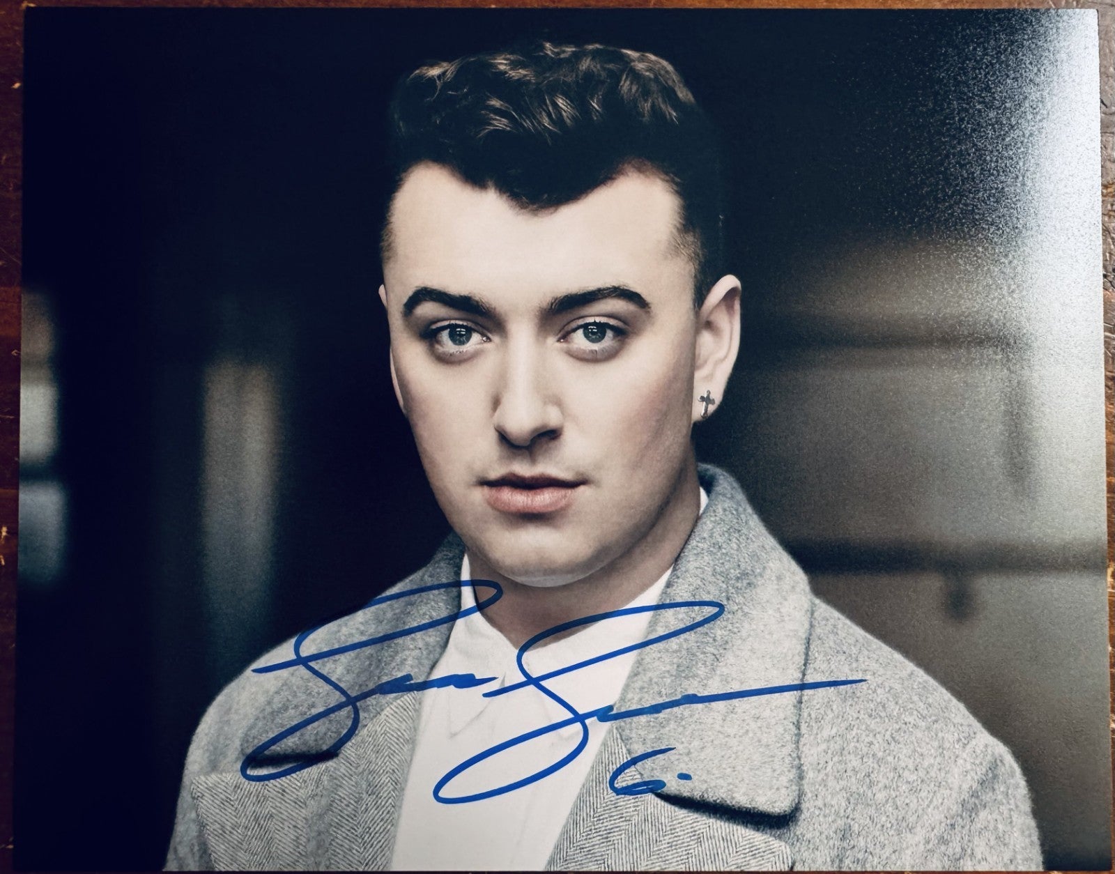 Sam Smith Signed Autographed Signature 8x10 Matte Photograph COA