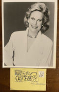 Mary Alice Williams Signed Autograph Signature 1st Day Issue CNN Vice President