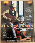 Alan Jackson Signed Autograph cut Magazine Cover Country Music Hall of Fame