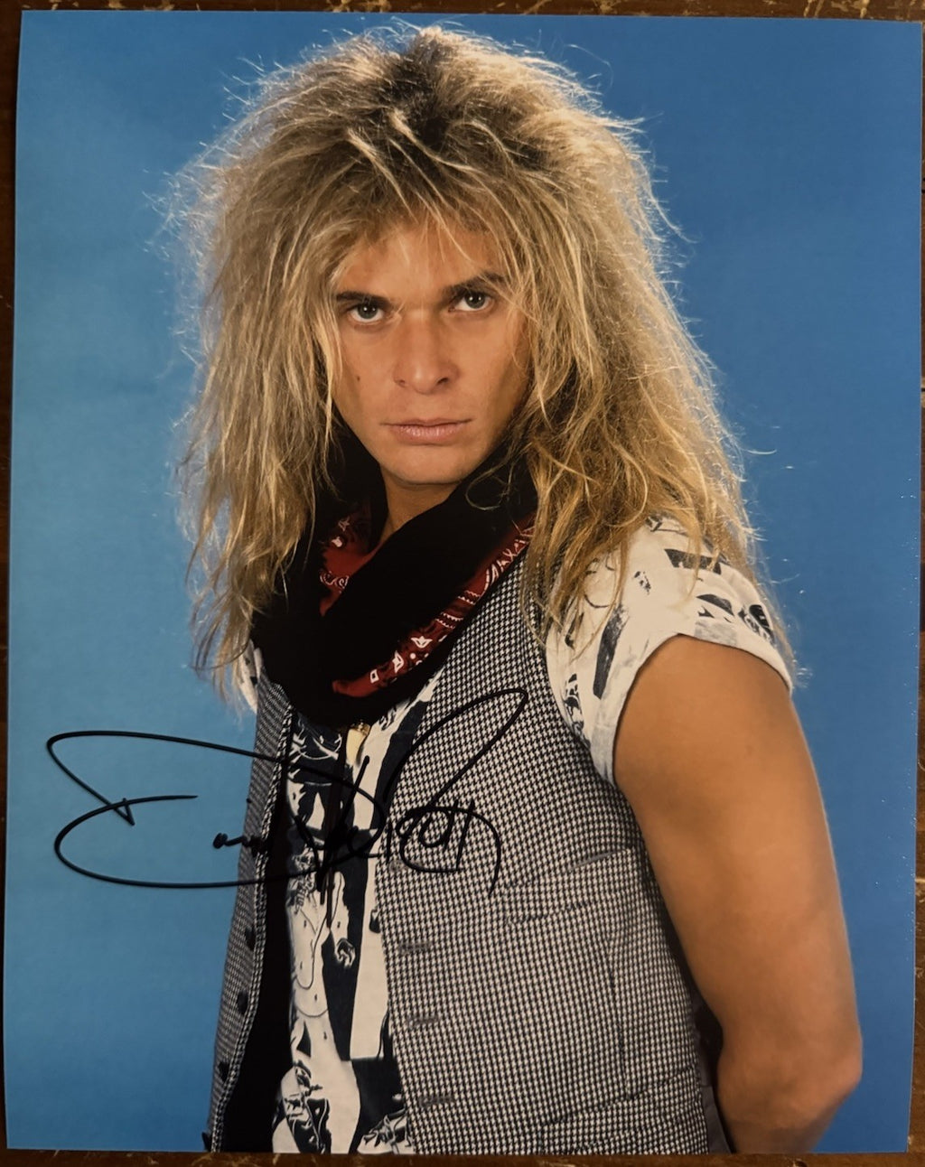 David Lee Roth - Van Halen Signed Autograph 8x10 Matte Photograph COA