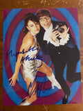 Mike Myers Elizabeth Hurley Signed Autograph Signature 8x10 Austin Powers Photo