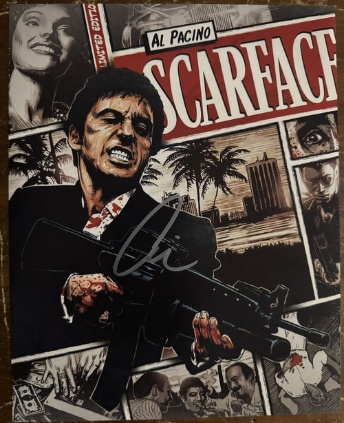 Al Pacino Scarface Signed Autograph Signature 8x10 Matte Photograph COA