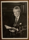 Pat Robertson Signed Autograph Signature 5x7 B&W Glossy Photograph RARE