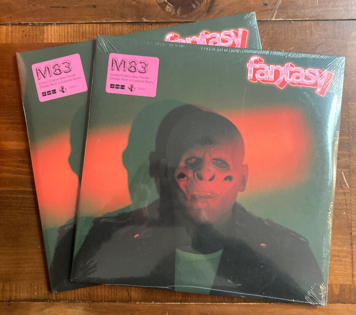 M83 FANTASY - LTD ED PINK & BLUE MARBLE DBL VINYL in GATEFOLD SLEEVE 2xLP NEW