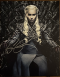 Emilia Clarke Game of Thrones Autographed Signature 8x10 Matte Photograph COA