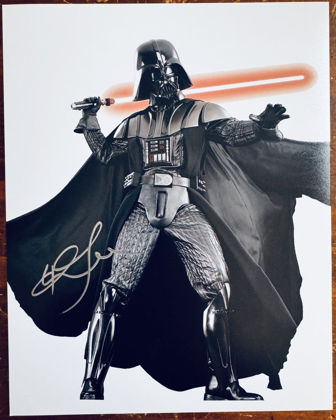 Hayden Christensen Darth Vader Star Wars Signed Autographed 8x10 Matte Photo COA