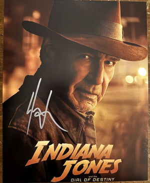 Harrison Ford Indiana Jones Signed Autograph Signature 8x10 Matte COA