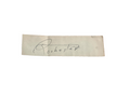 Eddie Rochester Anderson Autograph Signature 3.75 X 1 Vintage cut Jack Benny