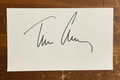 Tim Arn Signed Autograph Signature 3x5 Index Card