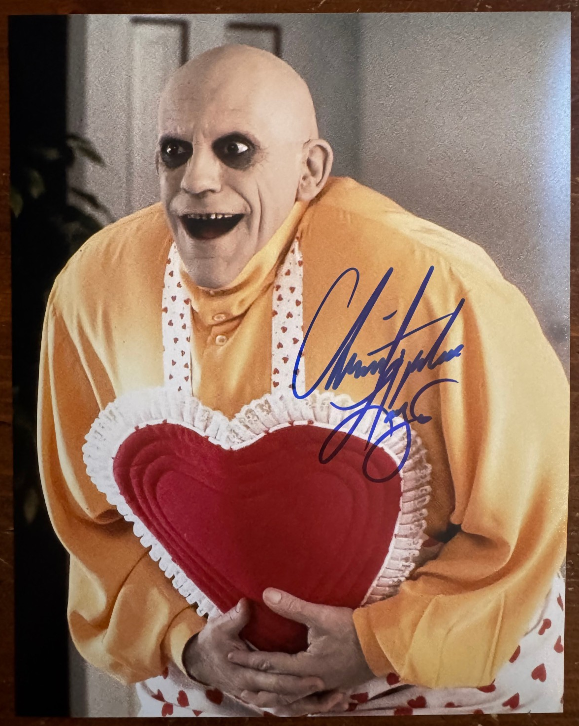 Christopher Lloyd Adams Family Signed Autographed 8x10 Matte Photograph COA