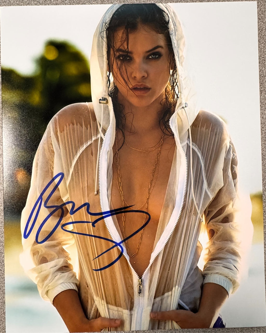 Barbara Palvin Signed Autograph Signature 8x10 Matte Photograph COA