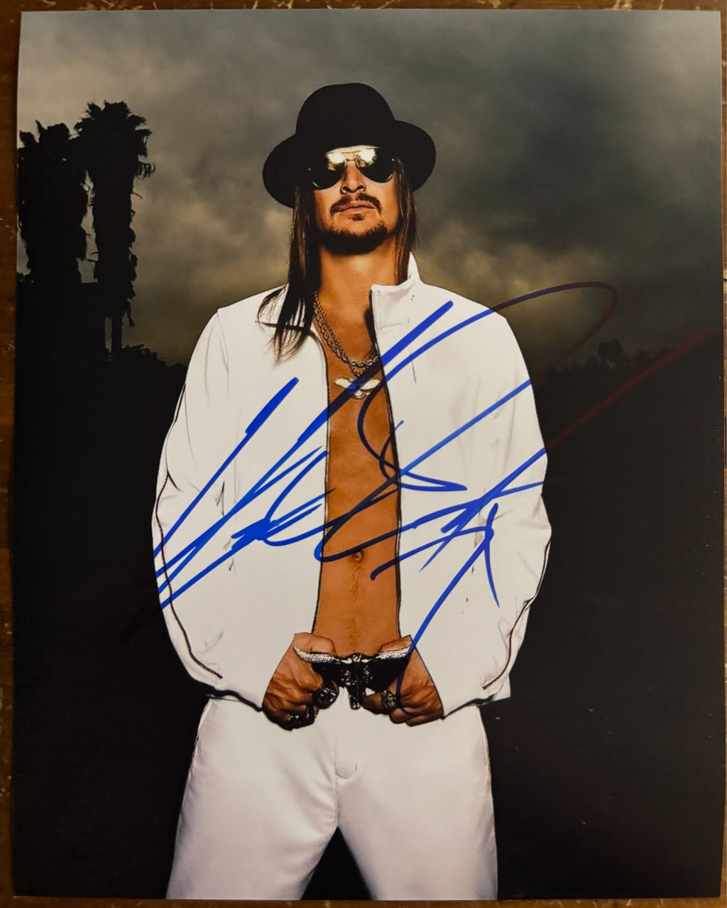 Kid Rock Signed Autograph Signature 8x10 Matte Photograph COA