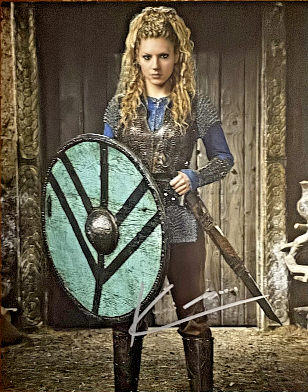 Katheryn Winnick Viking Signed Autographed Signature 8×10 Matte Photograph