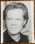 William H Macy Signed Autograph Signature 8x10 B&W Glossy Photograph