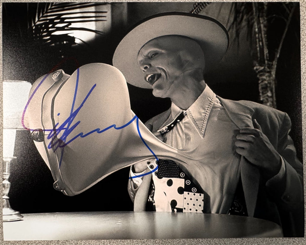 Jim Carrey Mask signed Autographed Signature 8x10 Matte Photograph COA