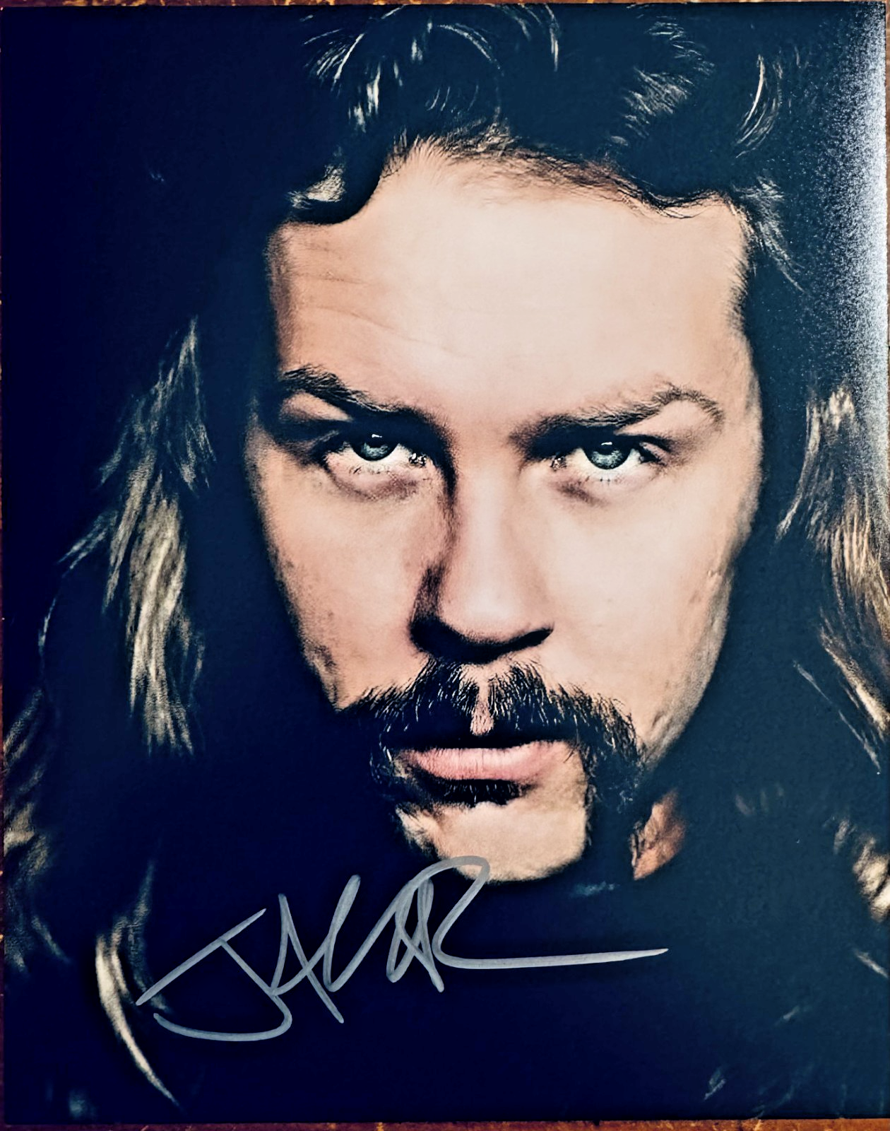 James Hetfield Metallica Signed Autographed Signature 8x10 Matte Photograph COA