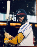 Ronald Acuna Jr. Signed Autographed Signature 8x10 Matte Photograph COA