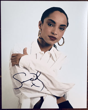 Sade Signed Autographed Signature 8x10 Matte Photograph COA