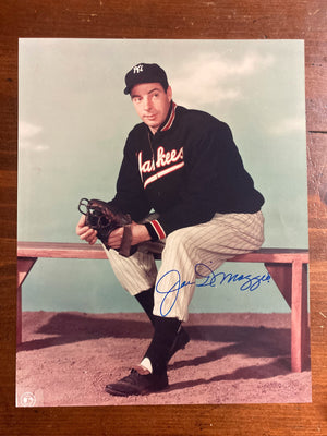 Joe DiMaggio Signed Autograph Signature 8x10 Glossy Photograph