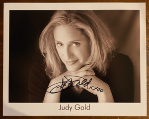 Judy Gold Signed Autograph Signature 8x10 Glossy Photograph