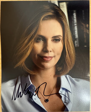 Charlize Theron Long Shot Signed Autographed Signature 8x10 Matte Photograph COA