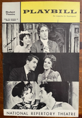 Playbill Page General Seeger Signed by Ann Harding, Paul Stevens, Dolores Sutton