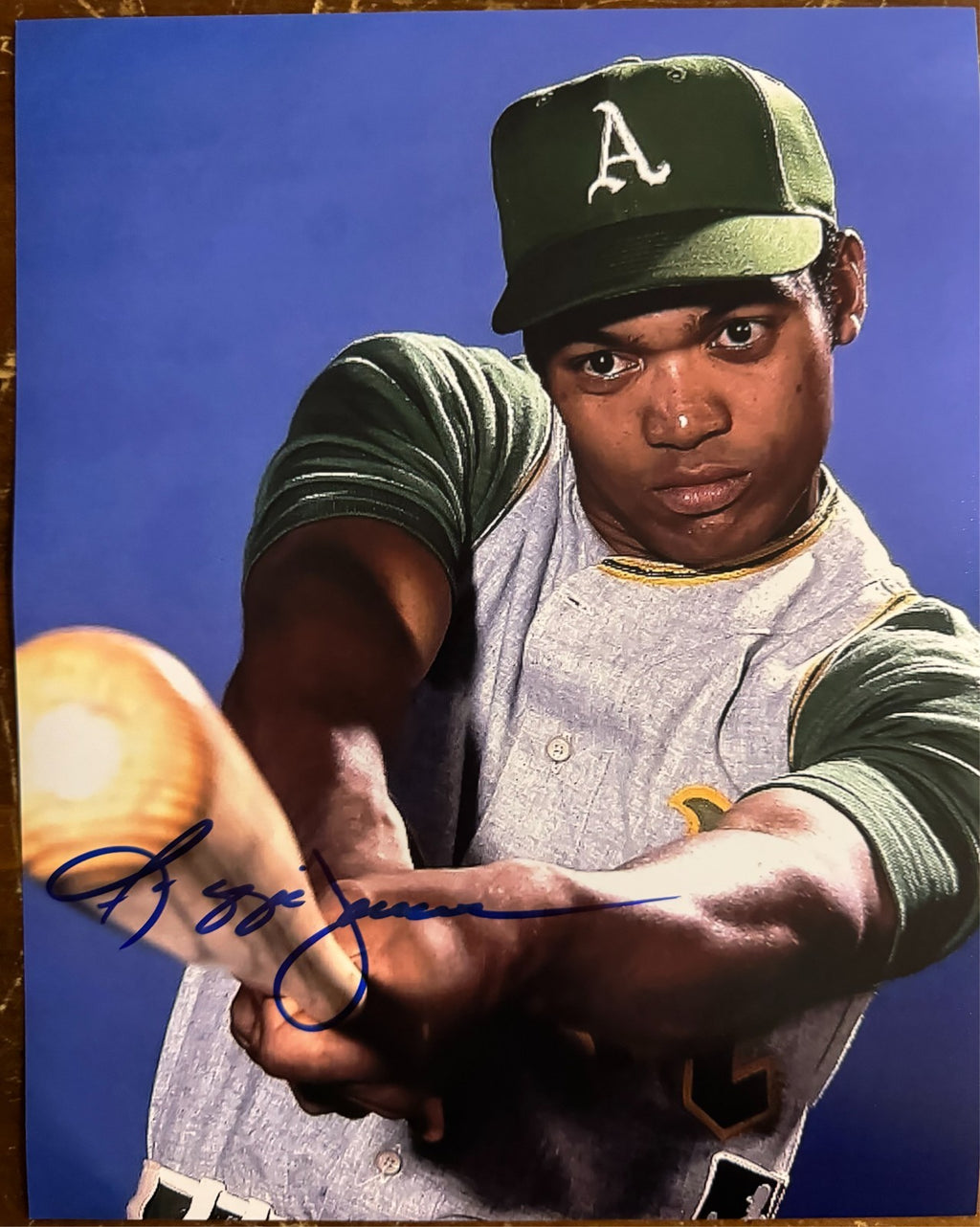 Reggie Jackson Signed Autograph Signature 8x10 Matte Photograph COA