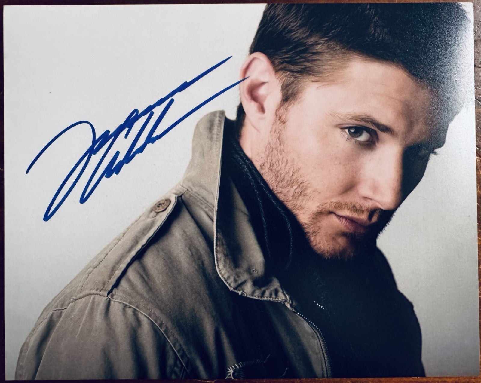 Jensen Akles Supernatural Signed Autographed Signature 8x10 Matte Photograph COA
